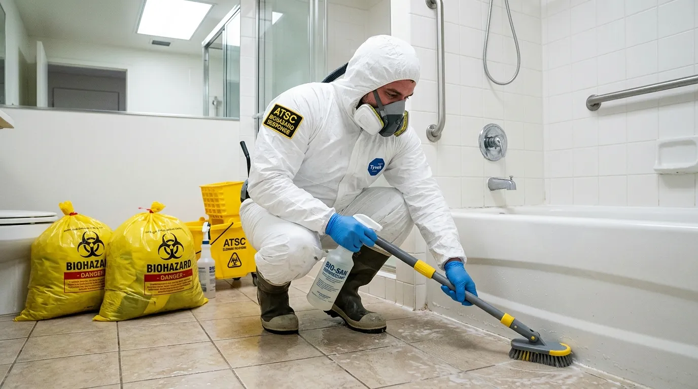 Decontamination equipment deployed for Blood Cleanup in Cedar Park